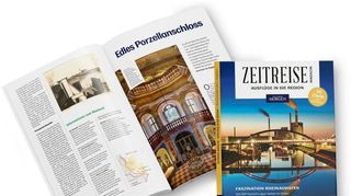 30 Ausflugstipps auf 100 Seiten und hochwertig als Magazin gedruckt: die „Zeitreise“.