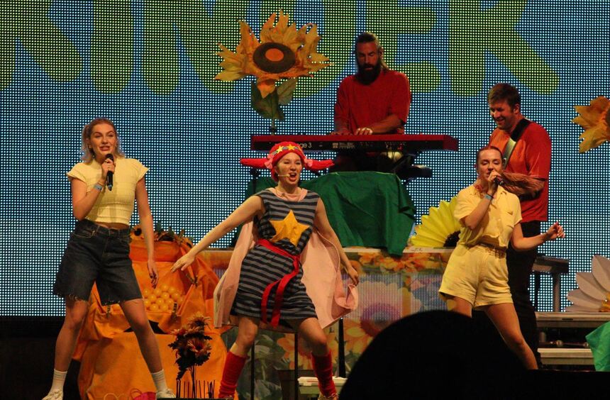 So war das Konzert der Lichterkinder auf dem Mannheimer Maimarktgelände