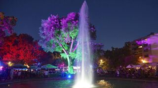 Das Lichterfest der Musikschule im Stadtpark wird zum dreitägigen Park- und Lichterfestival.