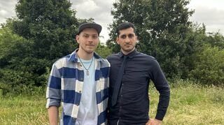 Arendar (l.) und Özdemir haben eine Seheinschränkung. Trotzdem lassen sie es sich nicht nehmen, sportlich aktiv zu sein – und das mit Erfolg.