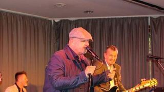 Rolf Stahlhofen (li.) und Fankhauser bei „The Thrill ist gone“.