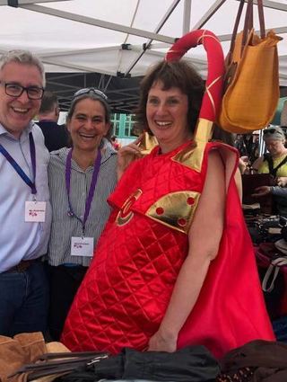 Ein starkes Team: Thorsten Riehle, Astrid Fehrenbach (M.) und Ute Münch.