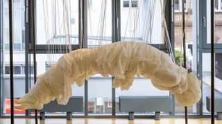 Der Kunstverein Speyer zeigt in seinen Räumen im Kulturhof Flachsgasse ab diesem Freitag die Ausstellung „ausencias – Bilder/Plastiken/Objekte“ mit Kunstwerken von Waltraud M. Stalbohm. Hier ihre Arbeit „dein aschenes haar Sulamith“.