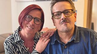 Melanie Menges und Alexander Oberst: Zwei Jahre nach der Spende durften sie sich persönlich kennenlernen.