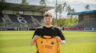 Der 22-jährige Luis Idjakovic kommt vom FC Astoria Walldorf und komplettiert das Torhüter-Dreigestirn am Hardtwald.