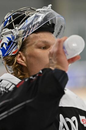 Ruhig und sachlich: Arno Tiefensee bereitet sich wieder in Mannheim auf die anstehenden Spielzeit in der Deutschen Eishockey Liga vor.