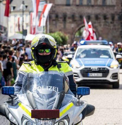 Beim Brezelfest in Speyer kam es zu einem schweren Unfall.