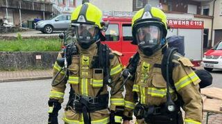 Die Freiwillige Feuerwehr Schriesheim in neuer Ausrüstung.