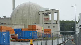 Der Abbau des Kernkraftwerks geht aktuell voran, demnächst soll hier neue Grundlagenforschung angesiedelt werden.