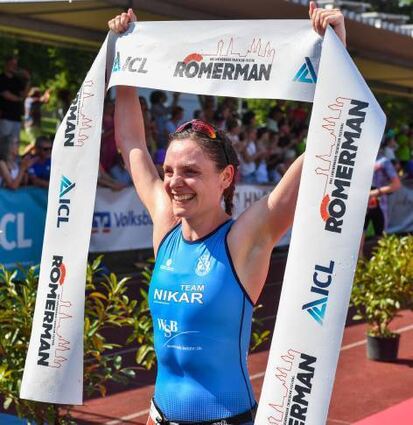 Ursula Trützschler gewann in Ladenburg die Frauen-Konkurrenz.