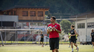 Mit dem ersten Trainingslager als Coach des SV Sandhausen zeigt sich Sreto Ristic zufrieden.