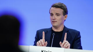 Ernster Blick: SAP-Vorstandsvorsitzender Christian Klein.
