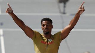 Leo Neugebauer gilt in Paris als große Medaillenhoffnung des Deutschen Leichtathletik-Verbands.
