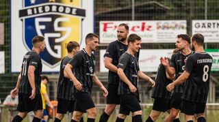 Die Spieler der FSG Riedrode II trafen am Sonntag mit der TG Jahn Trösel auf einen starken Gegner.