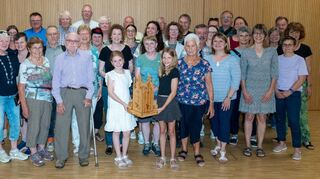 Teilnehmer zwischen zehn und 94 Jahren sind fleißig fürs Team „Grüner Gockel Regio Süd“ in die Pedale getreten – und haben damit erneut den Wanderpokal beim Stadtradeln geholt.