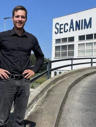 Josef Huppert, Niederlassungsleiter bei Secanim in Hüttenfeld.