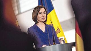 Hoffnungsträgerin: Maia Sandu, Präsidentin der Republik Moldau, möchte ihr Land in die Europäische Union führen.