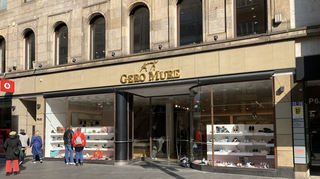 Das Schuhgeschäft "Gero Mure" in P6 auf den Mannheimer Planken bei der Eröffnung im März 2024.
