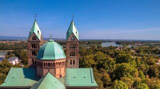 Der Blick vom Südwestturm in Richtung Osten in die badische Heimat lohnt sich immer.