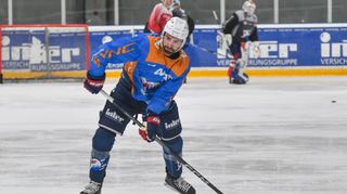 Erste Europa-Station: Adler-Zugang Nick Cicek möchte seine Arbeit auf dem Eis „sauber erledigen“.