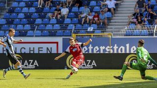 Said El Mala (#22, Viktoria Koeln) erzielt das 1:2 beim Spiel in der 3. Liga SV Waldhof Mannheim gegen Viktoria Koeln.

Foto © PIX-Sportfotos *** Foto ist honorarpflichtig! *** Auf Anfrage in hoeherer Qualitaet/Aufloesung. Belegexemplar erbeten. Veroeffentlichung ausschliesslich fuer journalistisch-publizistische Zwecke. For editorial use only.