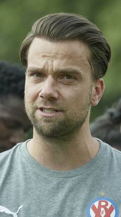VfR-Trainer Marcel Abele war nach dem Sieg sehr zufrieden.