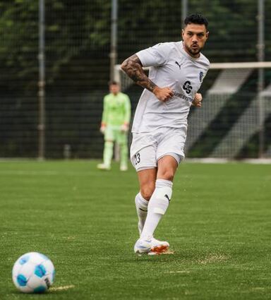 Fokussiert: Riedrodes Timo Seyfried traf zum 2:3 aus FSG-Sicht.