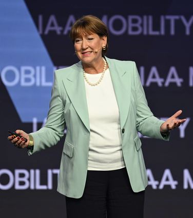 Hildegard Müller, Präsidentin des Verbandes der Automobilindustrie (VDA).