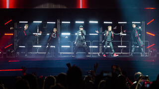 Die Backstreet Boys spielen am Freitagabend beim Glücksgefühle Festival als Headliner.
