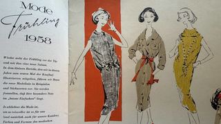 Ein Blick in die „Kaufhof-Illustrierte“ vom Januar 1958 zeigt, wie die Frühlingsmode aussah.