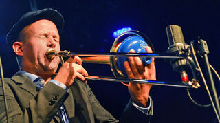 Posaunist Felix Fromm © Manfred Rinderspacher