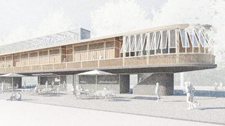 Siegerentwurf: So könnte der geplante Neubau aussehen.