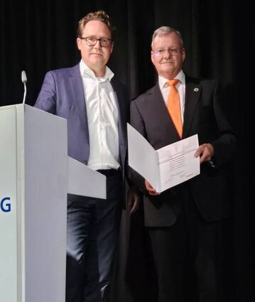 Carsten Eisele (l.) und Manfred Baumann.