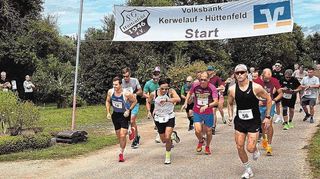 Die Sportlerinnen und Sportler können beim Hüttenfelder Kerwelauf doch auf die Strecke gehen.