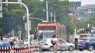 In unserem Sommerquiz geht es unter anderem um Verkehr in Mannheim.