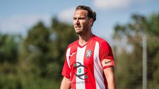 Lampertheims Kapitän Danial Haas will seine Mannschaft zu den ersten Punkten in der neuen Saison führen.