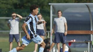 Machte den Deckel drauf: Waldhofs Djason Eduardo Cardoso Mendes schloss hier den Konter zum 3:1-Endstand ab.