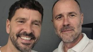 Kai Herdling (li.) war zu Gast bei „MM“-Sportredakteur Thorsten Hof.