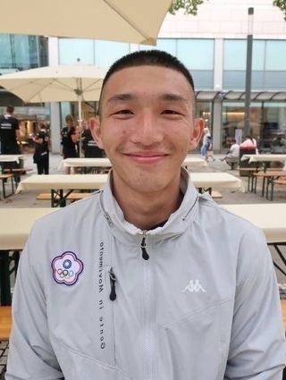Hsu Heng Tsun tritt mit der Nationalmannschaft von Taiwan an.