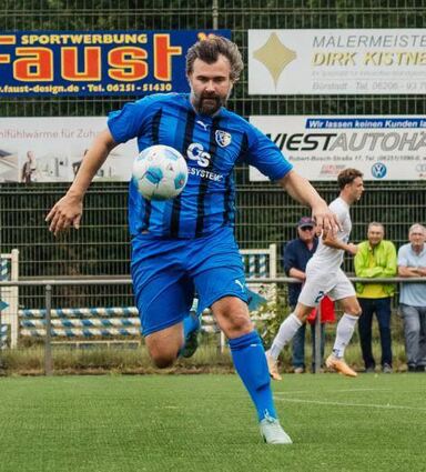 Christian Telch feierte mit der FSG Riedrode einen 2:1-Sieg.