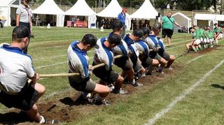 An vier Tagen standen Sportlerinnen und Sportler aus unterschiedlichen Nationen und Kontinenten am Alsenweg am Tau.