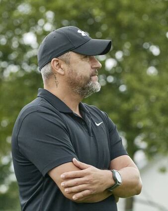 Trainer Claudio Poleti kassierte mit der SG die erste Saisonniederlage.