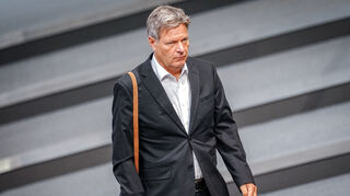 Wirtschaftsminister Robert Habeck soll dem Klinikum helfen.