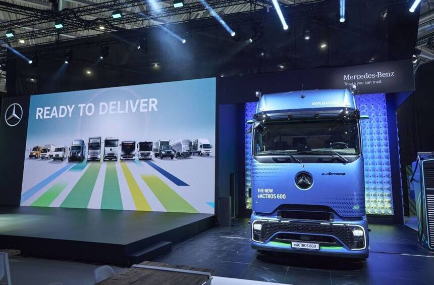 Daimler Truck: Neuer eActros 600 wird ab Ende November in Wörth gefertigt