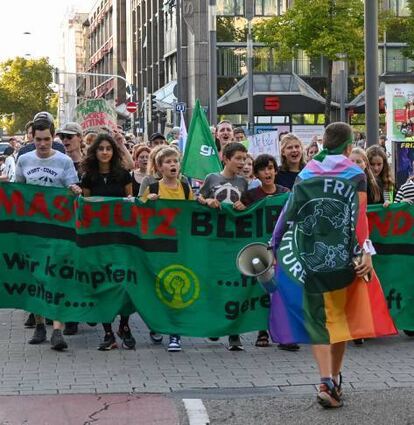 Klima Demo in Mannheim. Am Freitag, 20. September, wird in der Mannheimer Innenstadt ab 16.30 Uhr demonstriert - Busse und Bahnen fahren in der Zeit Umwege.