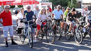 Die Gebühren sind gestiegen: Volksradfahren (hier 2022) des Motorsportclubs „Solidarität“ Wallstadt, desen Vorsitzende Manuela Müller die bürokratischen Hürden von Veranstaltungen beklagt.