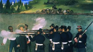 Im Besitz der Kunsthalle: Edouard Manets „Die Erschießung Kaiser Maximillians“.