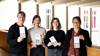 Stellen das Programm von „theater+“ vor (v.l.): Holger Schultze, Valerie Gebhard, Jana Gmelin und Christina Reiß.