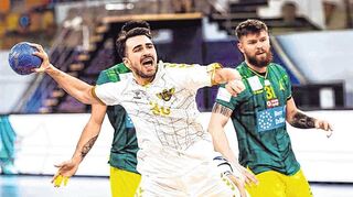 Bei der Club-WM vor den Toren Kairos für die California Eagles aktiv: Benedikt Damm.