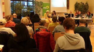 Ein Großteil der Besucher bei der Grünen-Veranstaltung zu Startchancen im Bürgerhaus Neckarstadt-West kam aus dem pädagogischen Bereich.
